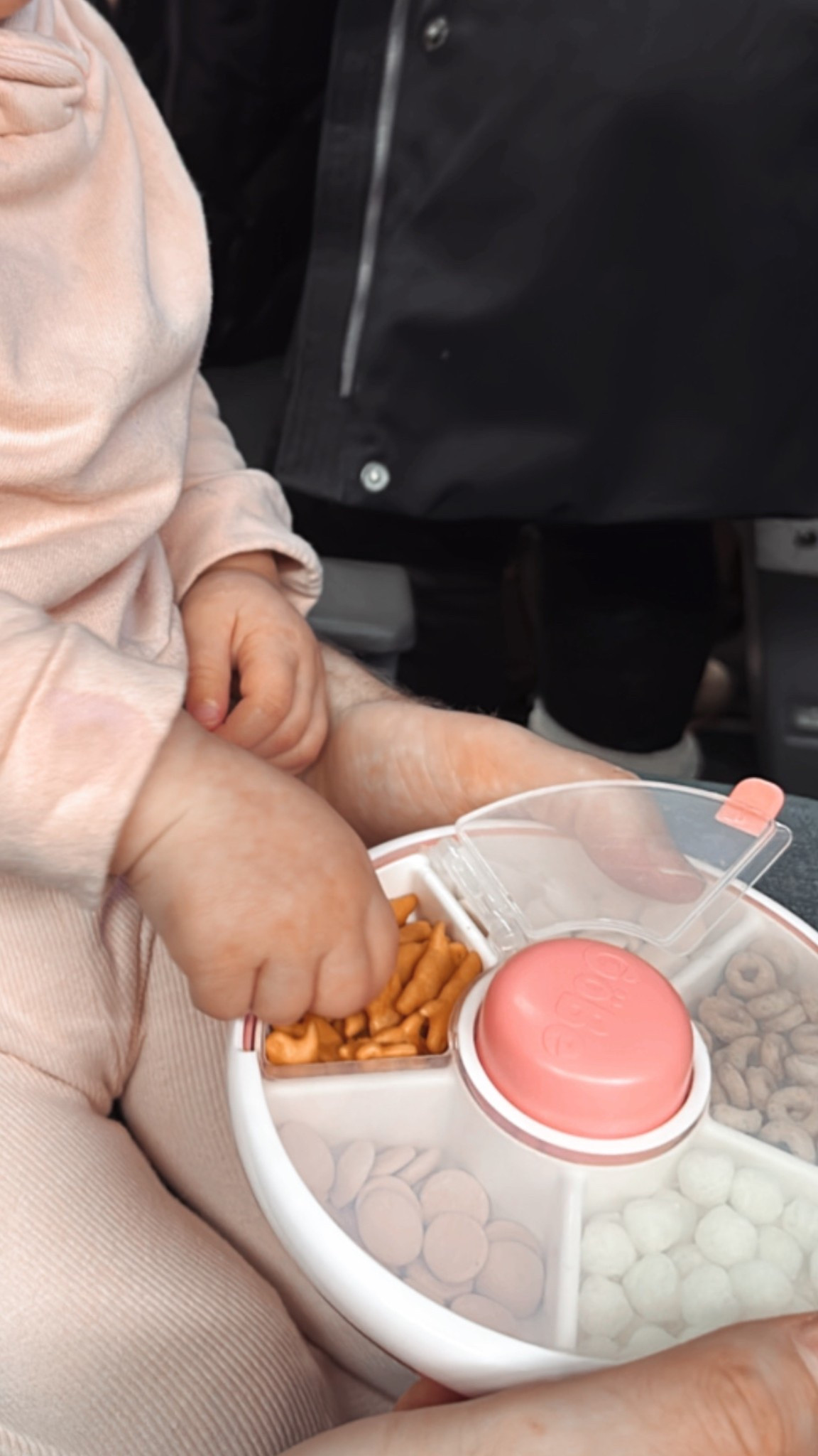 The best toddler snack organizer for travel 🤍 

#LTKFamily #LTKTravel #LTKKids