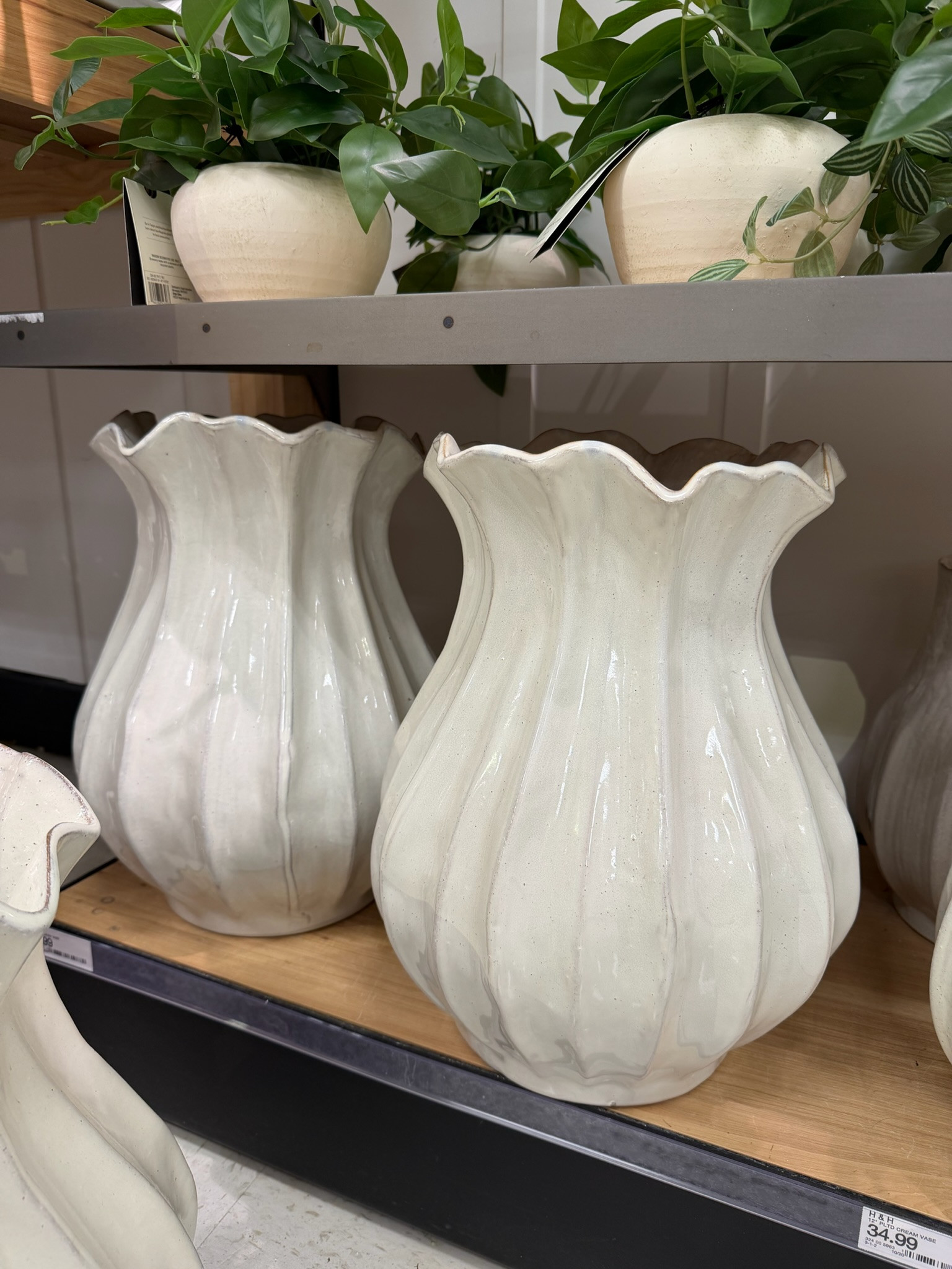 Been eyeing these pleated ceramic vases at target and they're finally on sale for 30% off! These are such a staple if you've been searching for elevated decor in your home! accolade crew neck pullover, chocolate brown outfit, date night outfits, dark wash denim, silver hardware, analog hobbies, valentines outfit women, knits and shawls, valentines day outfit women, vacation outfits beach, hearth and hand sale, target home decor, magnolia home, target circle deals, target finds, pleated lamp, sage green decor, neutral home aesthetic, kitchen refresh, studio mcgee style, target style, cozy home finds, viral target finds, home styling, modern farmhouse, apartment decor, interior design on a budget, target deals, home favorites 

 #LTKValentine #LTKfoodie #LTKHome