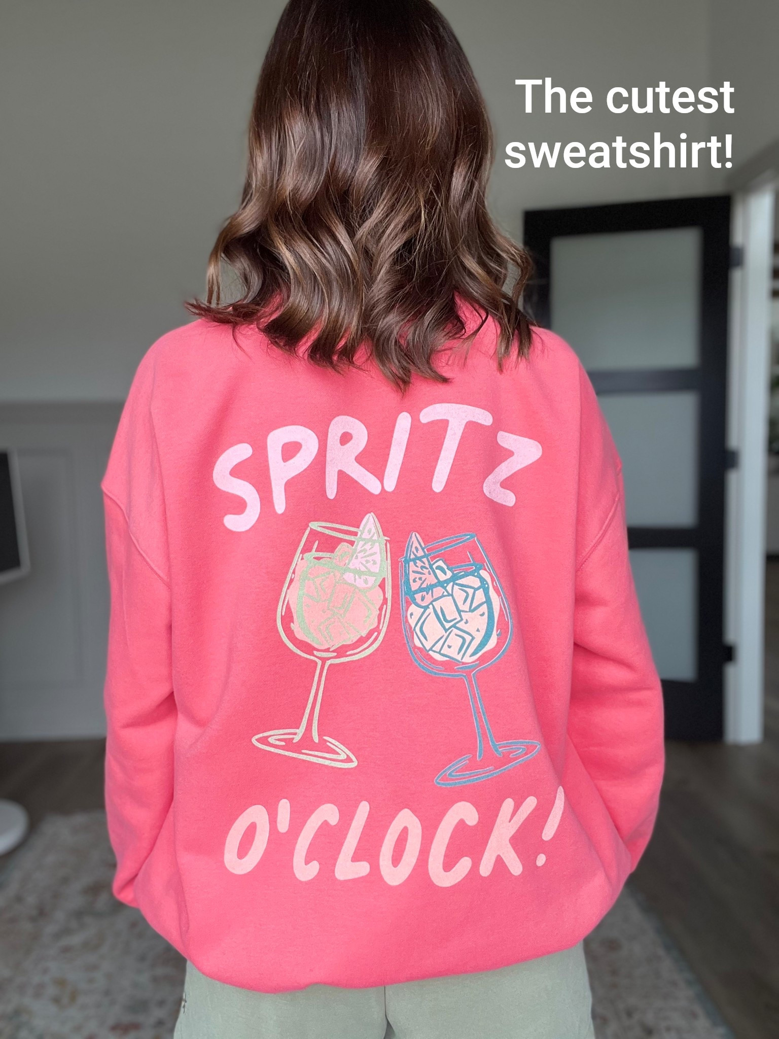 Pink Lily Sweatshirt! 🍹 Cheers! 

#LTKFindsUnder50 #LTKStyleTip