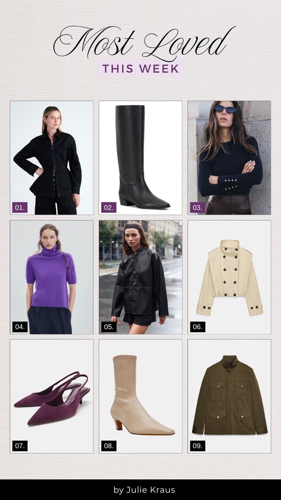 What you loved most this week! 

 #LTKgrwm #LTKootd #LTKOver40