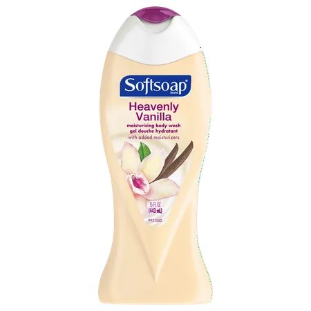Softsoap Moisturizing Body Wash, Heavenly Vanilla Body Butter, 15 Ounce | Walmart (US)