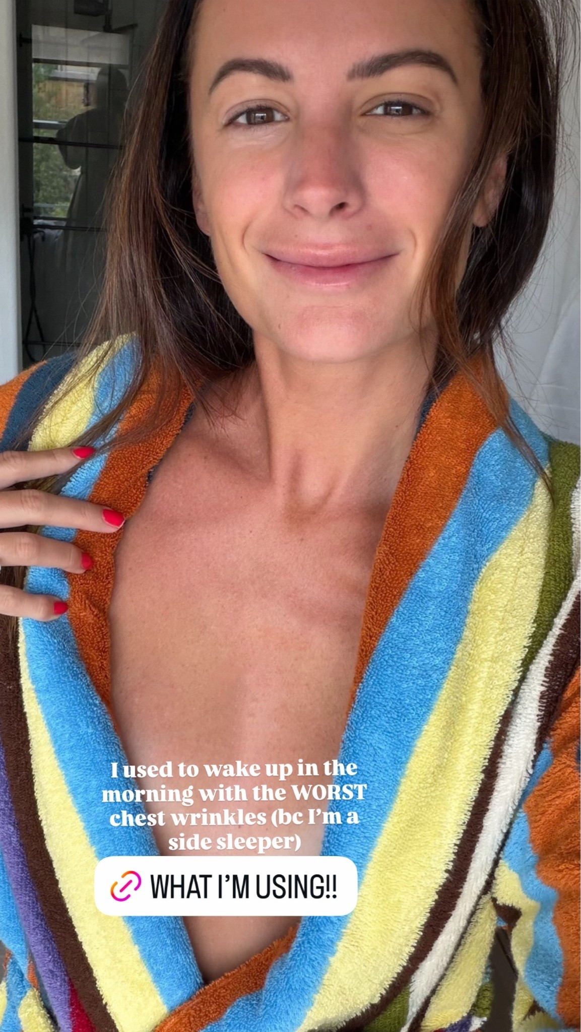 I’m a side sleeper and used to wake up with the worst chest wrinkles! I got rid of them using this pillow!!

#LTKmomlife #LTKdayinmylife #LTKOver40