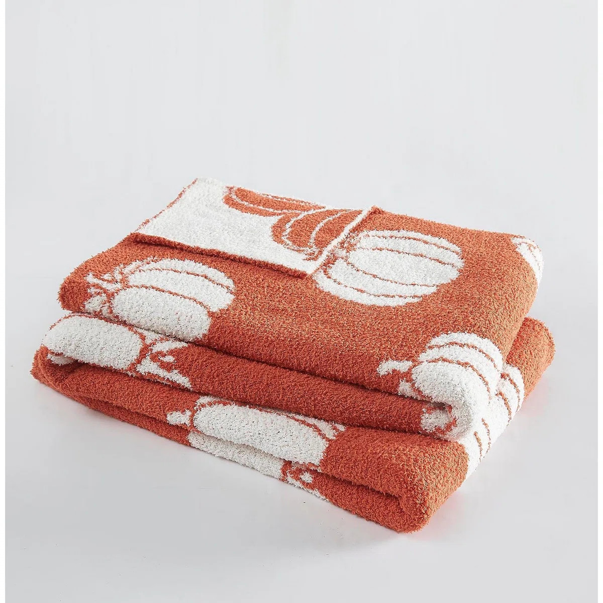 Truly Soft Cozy Pumpkins Reversible Throw | Wayfair North America