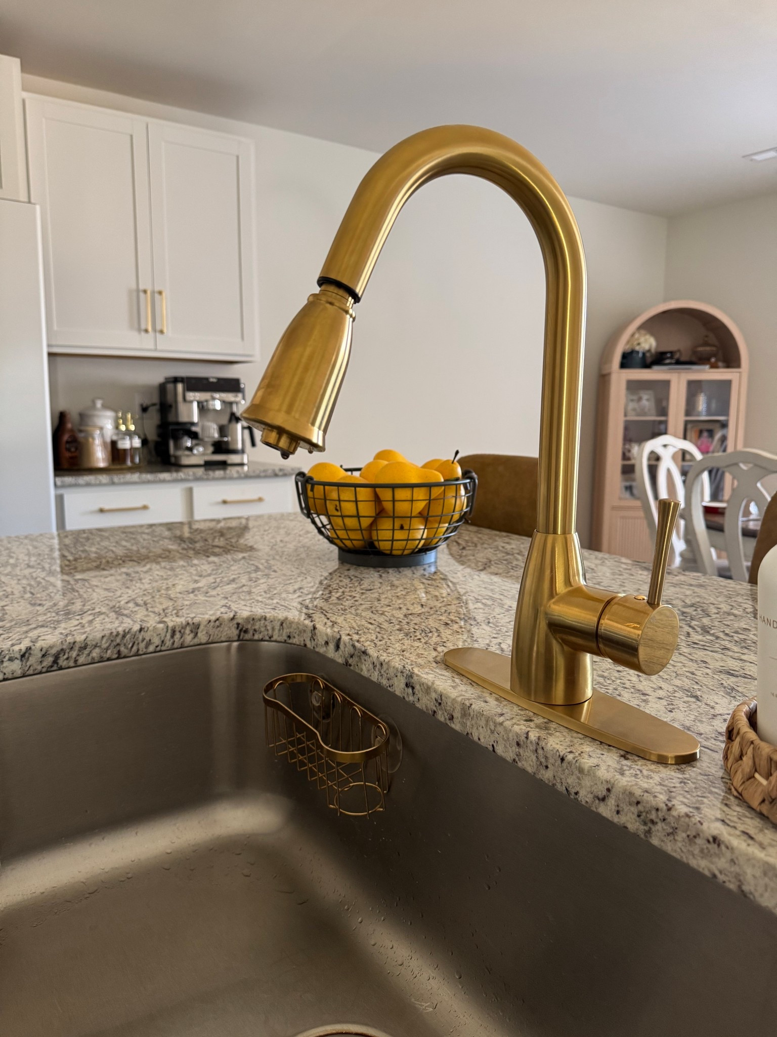 Brass kitchen faucet update 

#LTKHome #LTKSaleAlert
