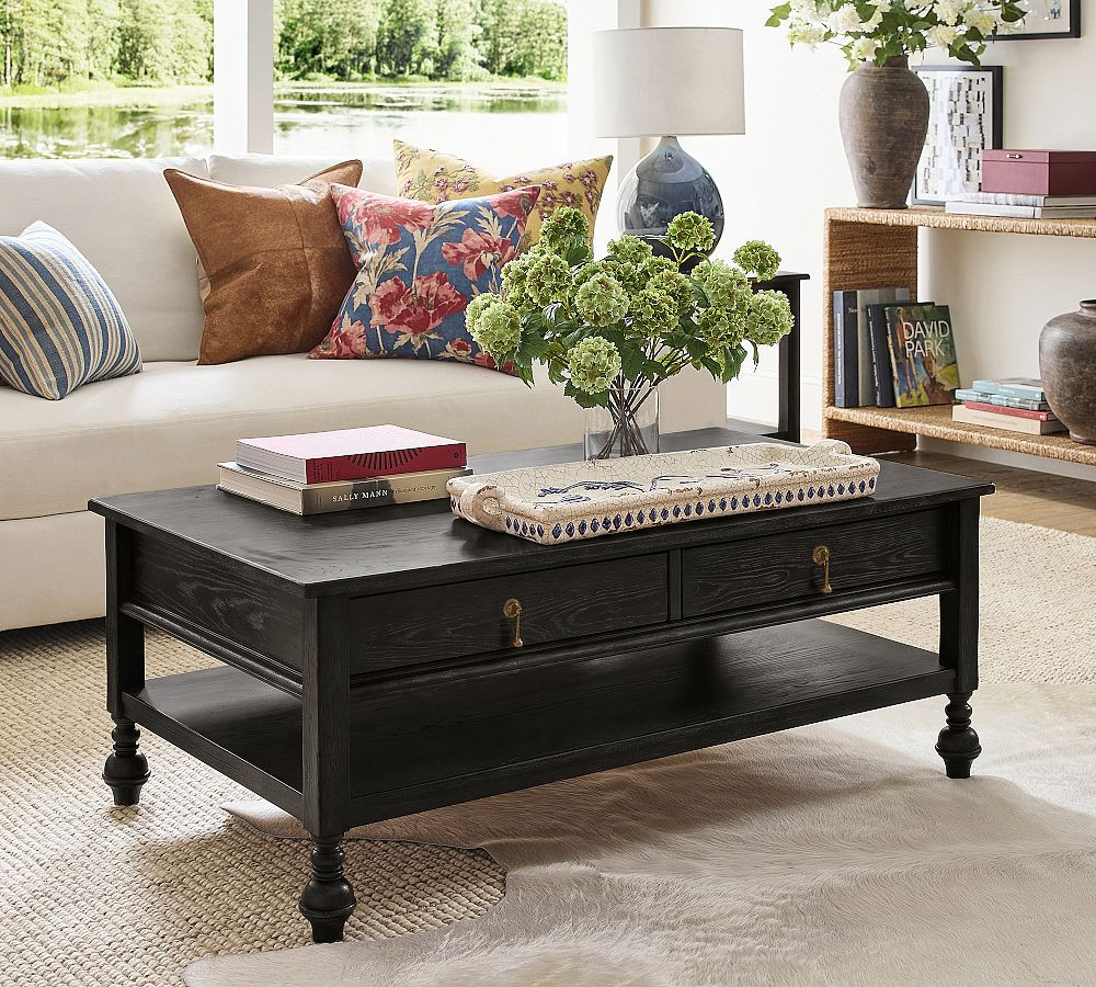 Summerville Rectangular Coffee Table (48") | Pottery Barn (US)
