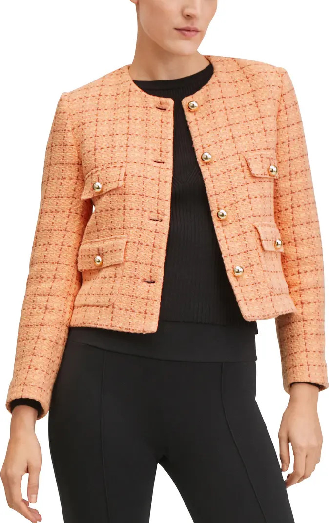 MANGO Tweed Jacket | Nordstrom | Nordstrom