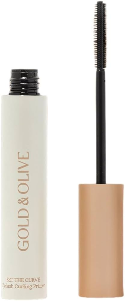 Amazon.com : Gold & Olive: Set the Curve Eyelash Curling Mascara Primer - A strong hold longweari... | Amazon (US)