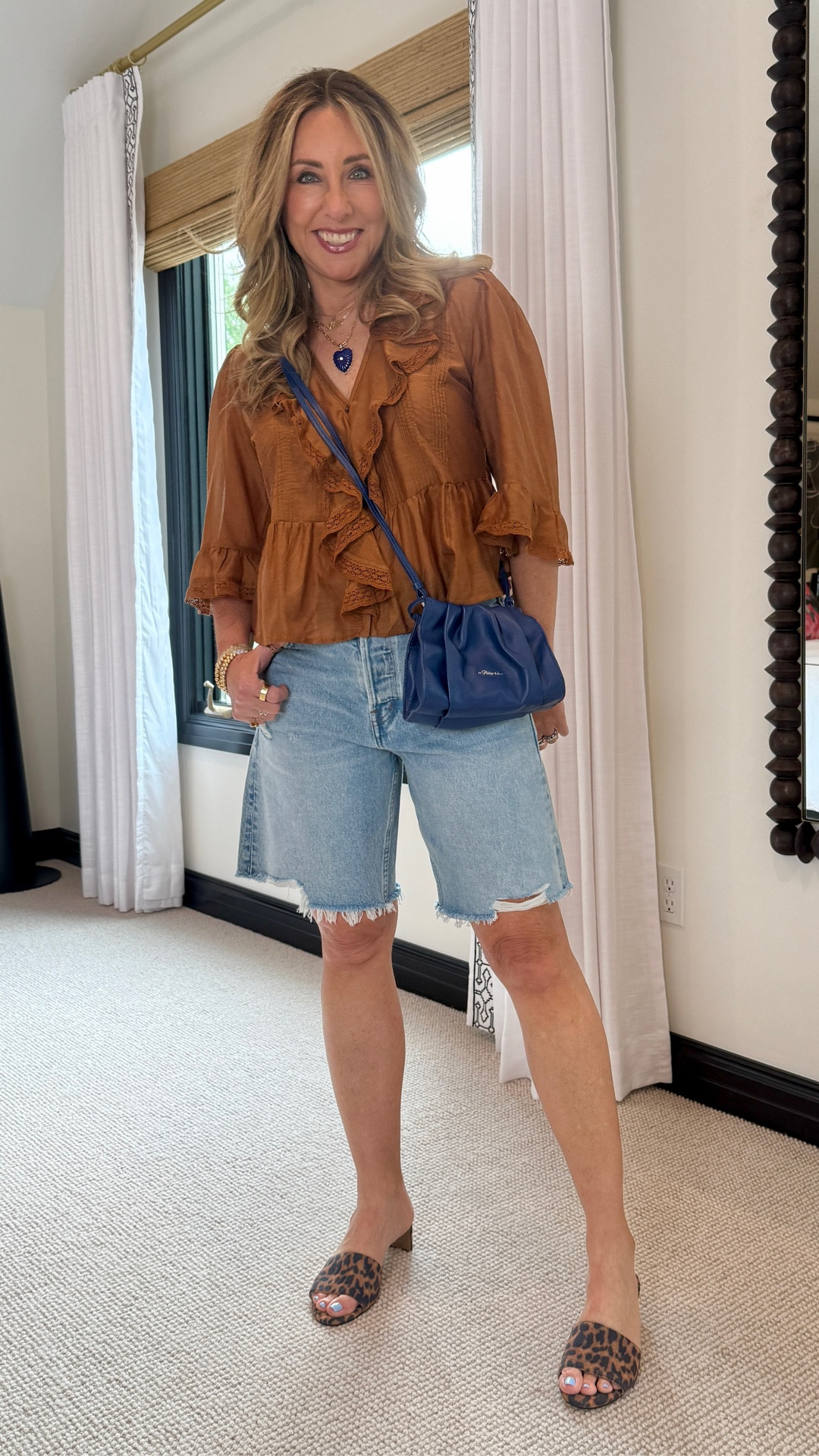 Longer denim shorts are having a moment and I am here for it!!

Wondering how to style them? Try pairing with nude shoes to create a longer leg line or dress them up with something that elevates the look. You can keep it casual with Birkenstocks or give it a little extra for a night out. These shorts are more versatile than you think!

#LTKOver40 #LTKSeasonal #LTKStyleTip