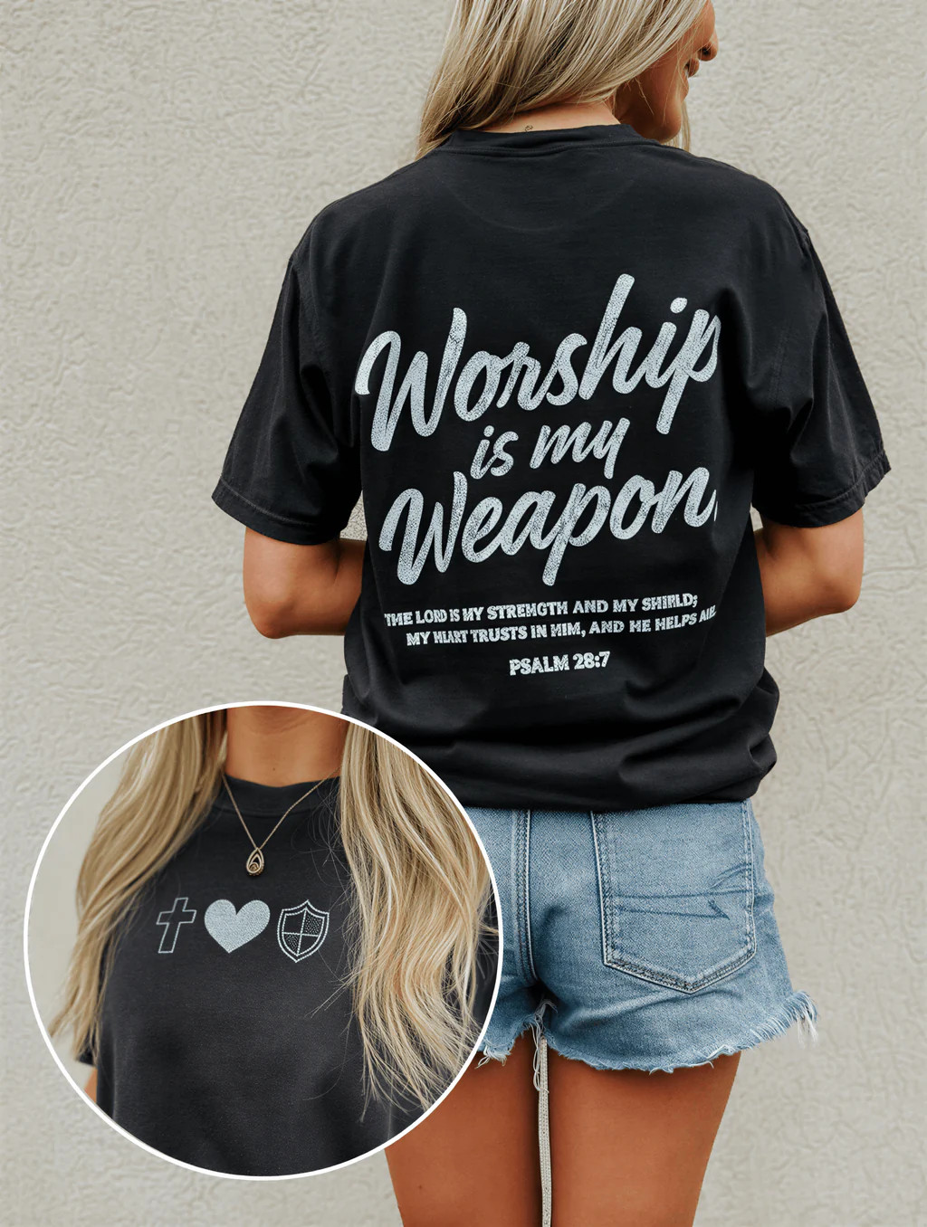 Worship Is My Weapon Tee | Worthy Wear