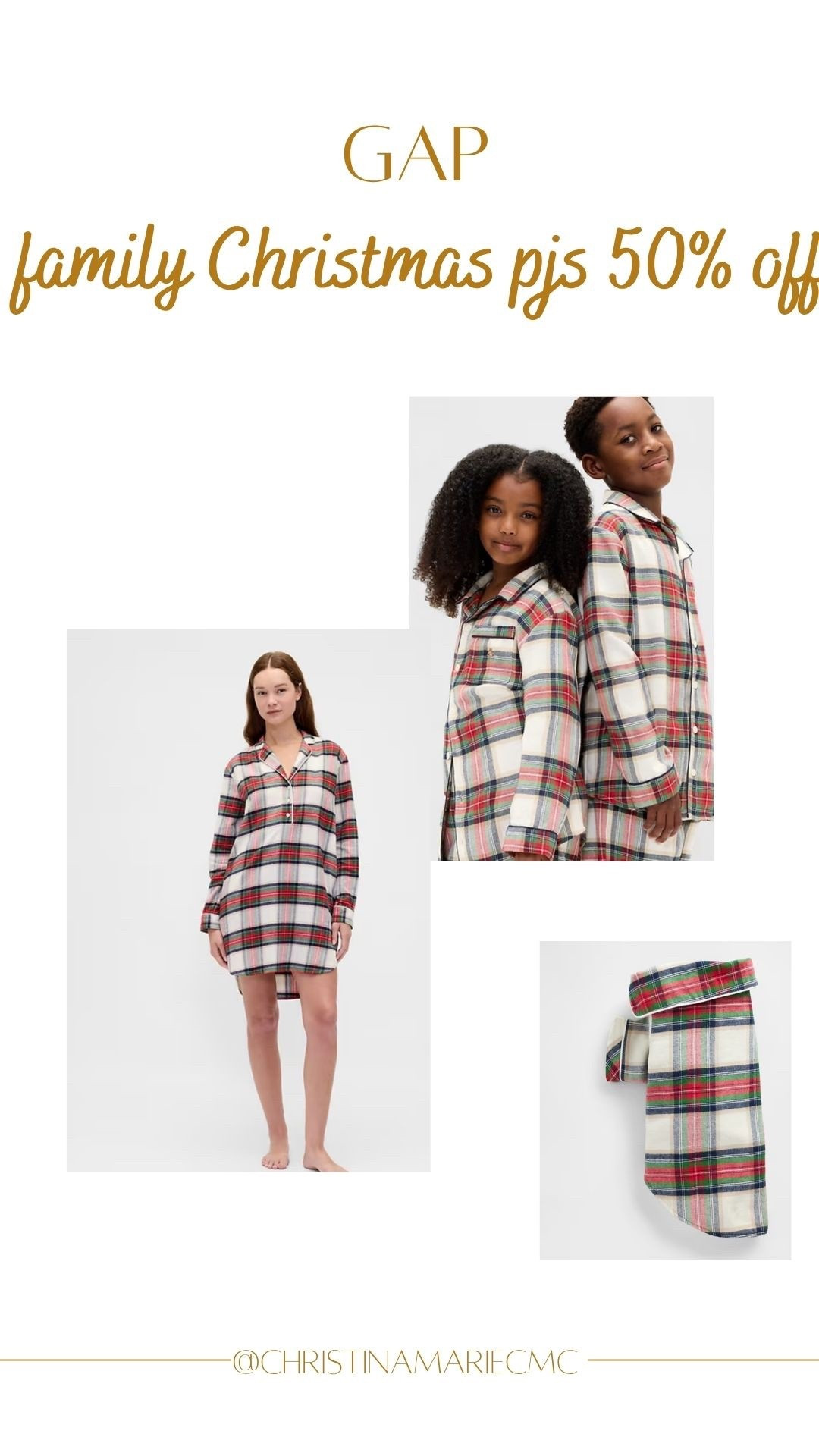 Family Christmas pajamas 50% off 

#LTKFamily #LTKSeasonal