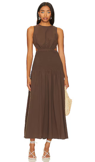 Lottie Dress in Chocolate | Revolve Clothing (Global)