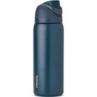 Owala FreeSip 32 oz Stainless Steel Water Bottle in Dark Blue | Glik's
