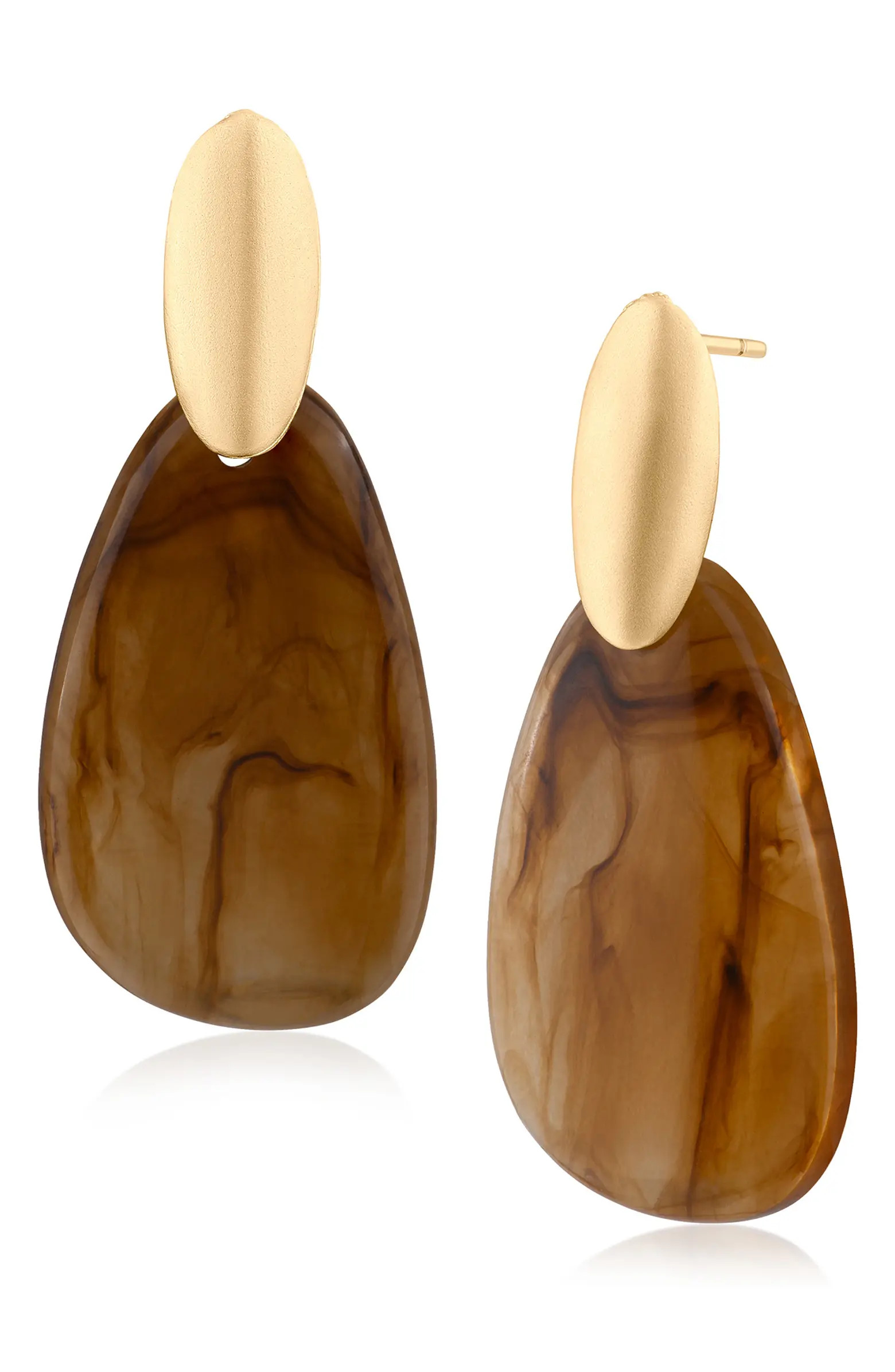 JARDIN Resin Teardrop Earrings | Nordstromrack | Nordstrom Rack