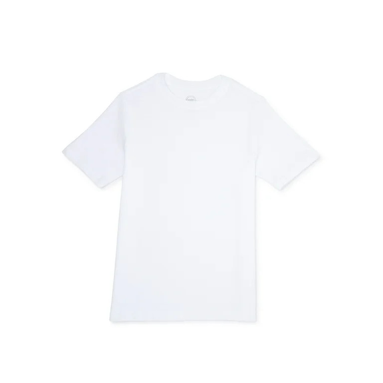 Wonder Nation Boys' Kid Tough Short Sleeve T-Shirt, Sizes 4-18 & Husky | Walmart (US)