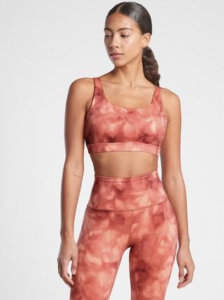 Exhale Printed Bra D-DD+ | Athleta