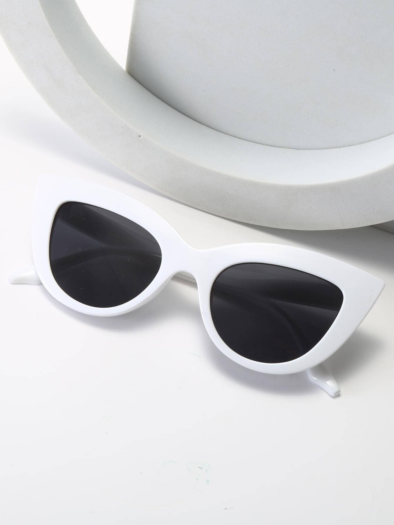 1pair Women Cat Eye Frame Fashion Glasses For Summer | SHEIN