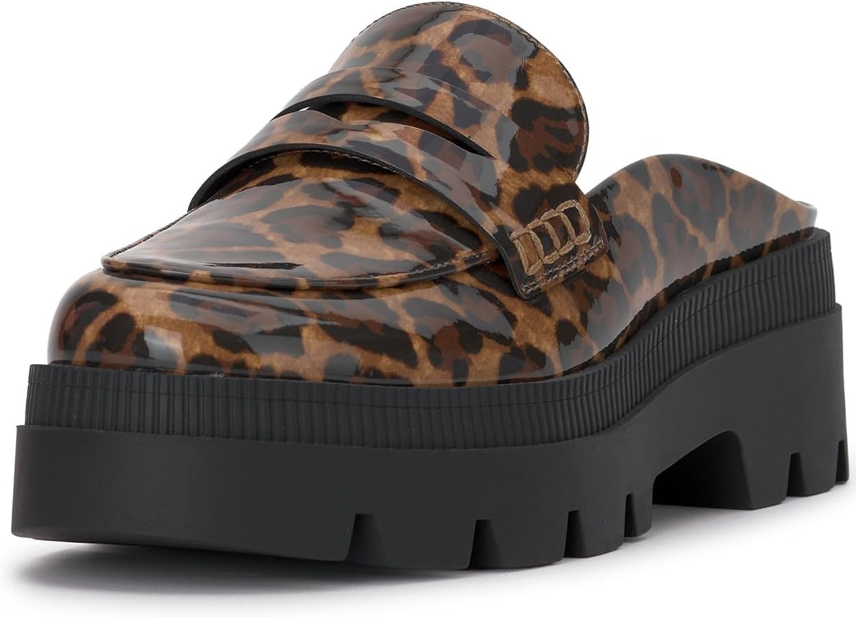 Jessica Simpson Womens Uma Patent Loafer Mules | Amazon (US)