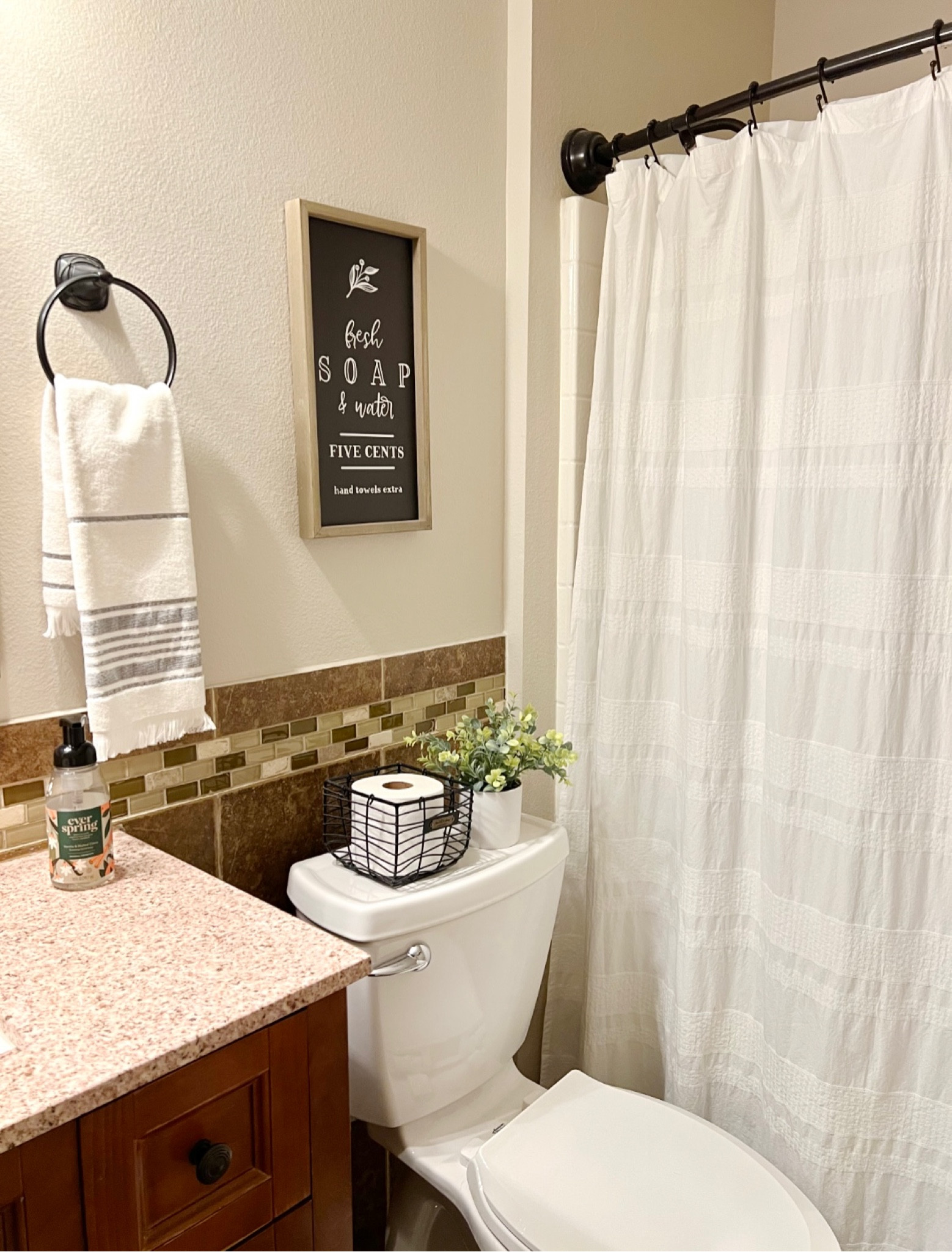 Bathroom refresh, Target home decor, Target bathroom, Farmhouse bathroom, Country decor, Black & white bathroom, Amazon home finds

#LTKstyletip #LTKfamily #LTKhome