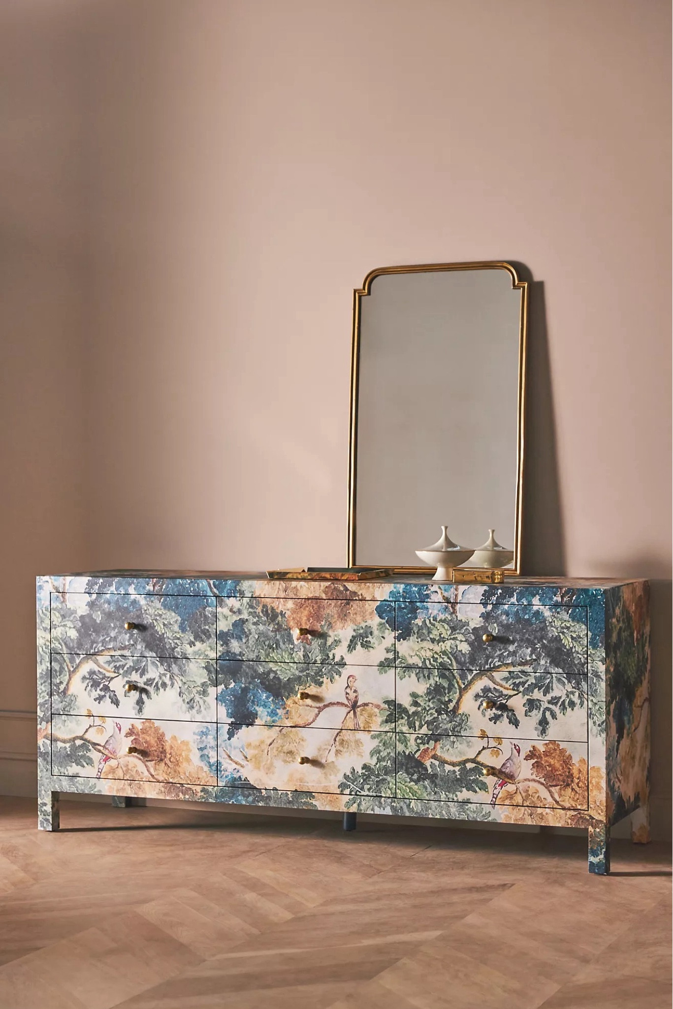Floral and fun! Love this sideboard/dresser and the nightstand version of this piece too. 

#LTKhome