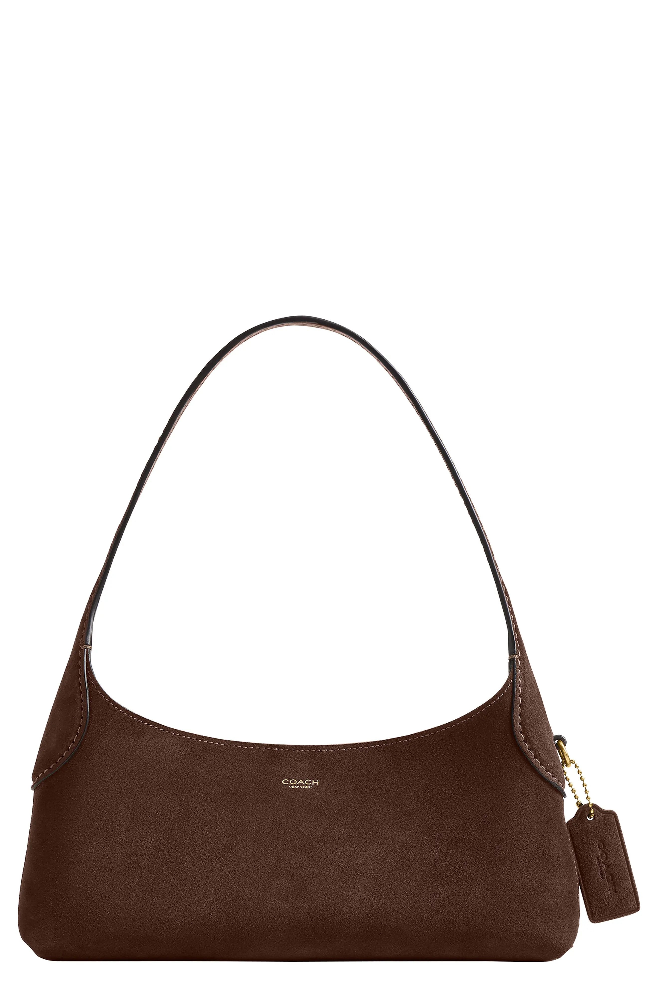 COACH Brooklyn 26 Suede Shoulder Bag (Women) | Nordstrom | Nordstrom
