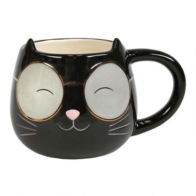 Cat With Sunnies Figural Mug
							var ensTmplname="Cat With Sunnies Figural Mug";
							ensTmp... | World Market
