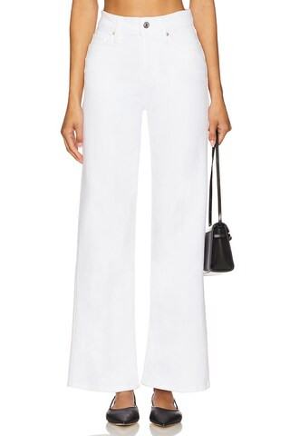 FRAME Le Slim Palazzo Jeans in White from Revolve.com | Revolve Clothing (Global)