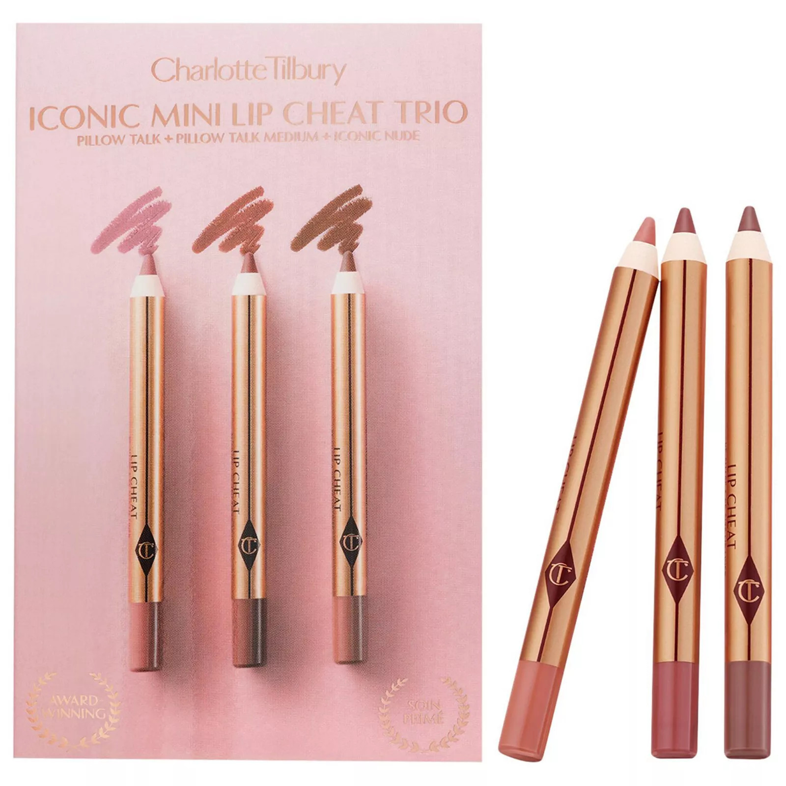 Charlotte Tilbury Mini Iconic Lip Cheat Lip Liner Trio, None | Kohl's