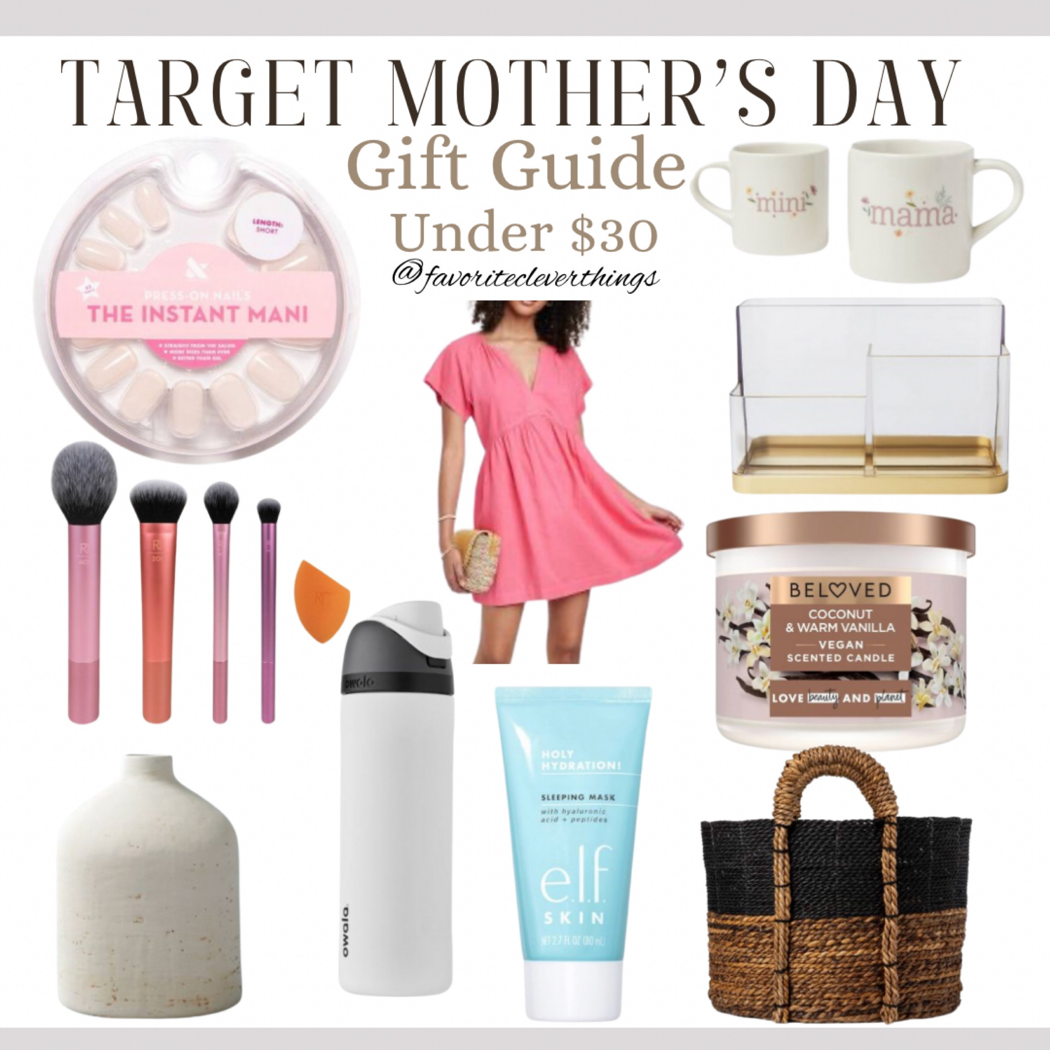 Target Mother’s Day Gift ideas under $30
Gift ideas for her
Gift guide

#LTKunder50 #LTKGiftGuide #LTKFind