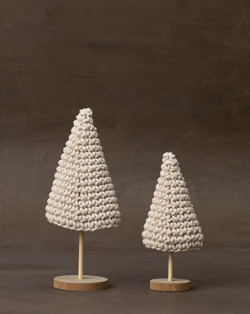 Crochet Mantel Trees (Set of 2) | McGee & Co.
