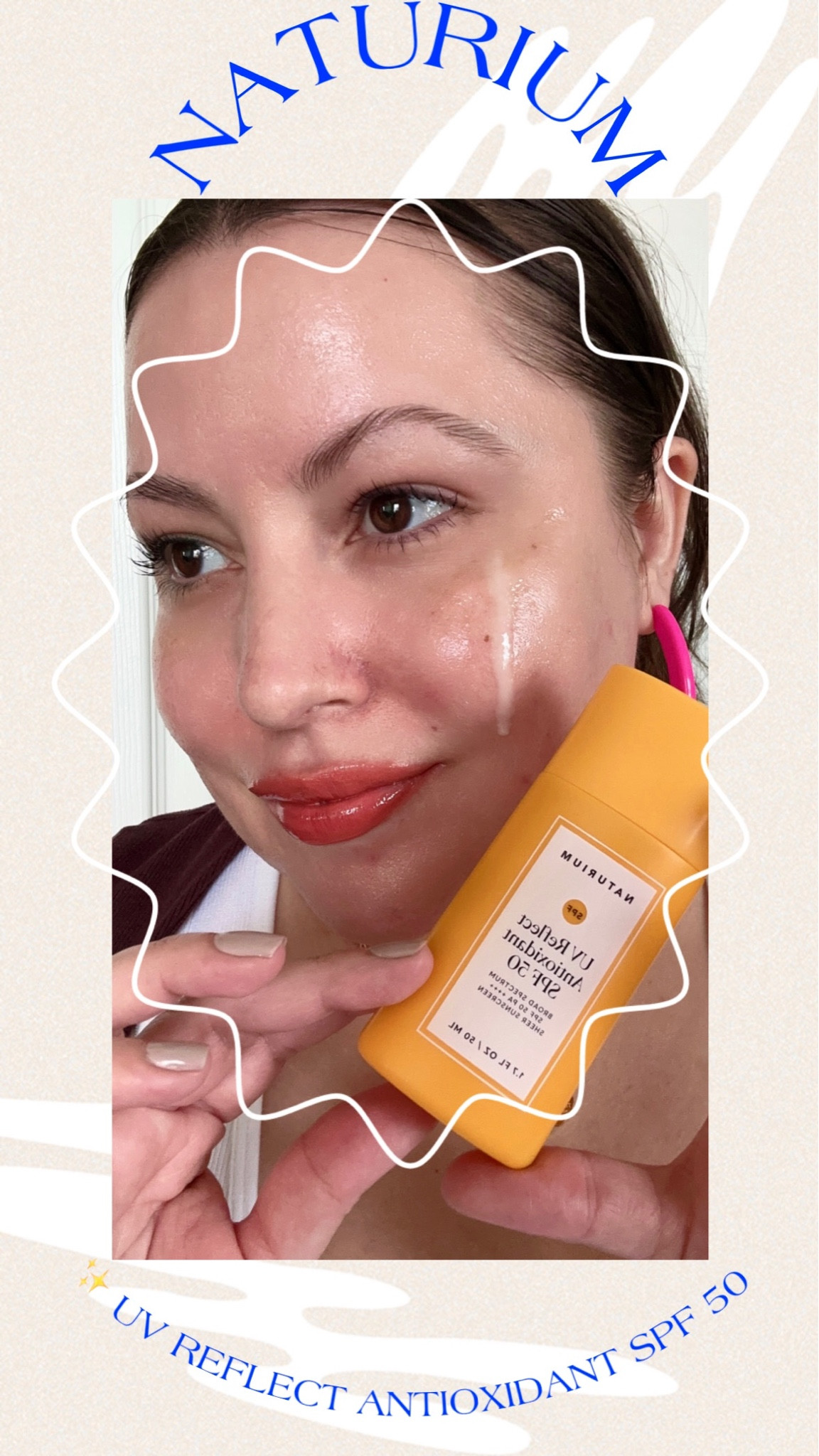 🌞 UV REFLECT ANTIOXIDANT SPF 50 FROM #NATURIUM!! @naturiumskin

🛍️ Available for purchase from naturium.com. 🛒✨
($26.00) JOIN THE WAITLIST!! 

🌞 Our sheer sunscreen is formulated with organic chemical sunscreen filters that reflect broad spectrum UVA/UVB rays. This lightweight fluid formula features 2% InfraGuard to help protect against infrared, blue light and pollution-induced free radicals. Pro tip: Reapply at least every 2 hours or after 40 minutes of swimming or sweating.

✨ BENEFITS:
Nourishing sunscreen with SPF 50 protection  Water-resistant for up to 40 minutes Provides a velvety, soft-focus finish Protects against free-radical damage caused by infrared radiation & pollution

✨ DETAILS:
Active Ingredients: Avobenzone 3.0% Homosalate 10.0% Octisalate 5.0%  - Cruelty Free - Paraben Free - Vegan - Gluten Free - Fragrance Free - Dermatologist Tested

💥 FIND ME & MORE • DISCOUNT CODES LOCATED IN MY BIO ON LINKTREE!! 💥 

💥 🌳 Linktree: 
https://linktr.ee/MrsMarvellous

🏷️ #spf #skincareover30 #matureskin #losangelesinfluencer #foodie #foodiela #socal #vlog #discovery #Naturium 

#LTKFind #LTKbeauty #LTKU