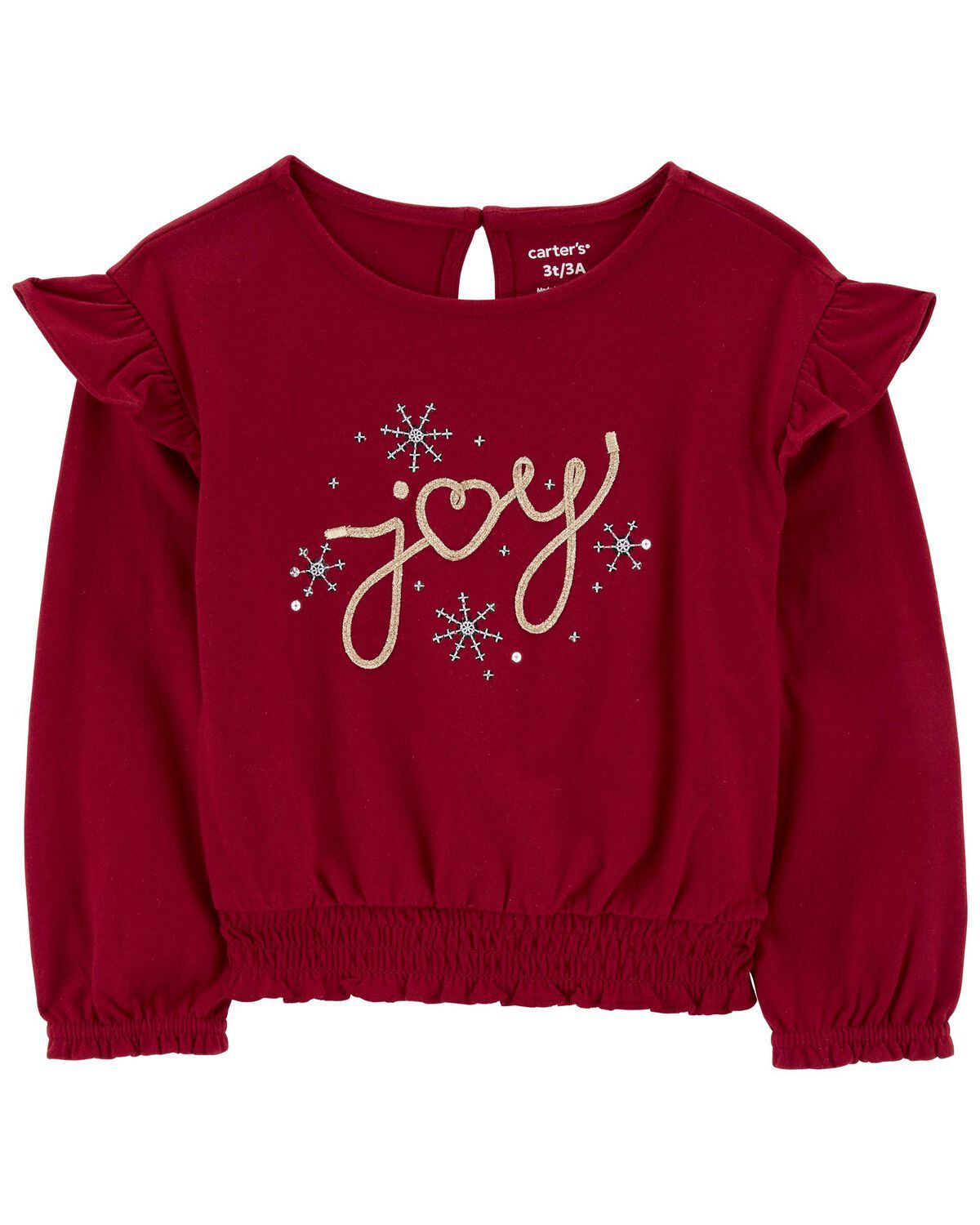 Red Toddler Joy Graphic Tee | carters.com | Carter's