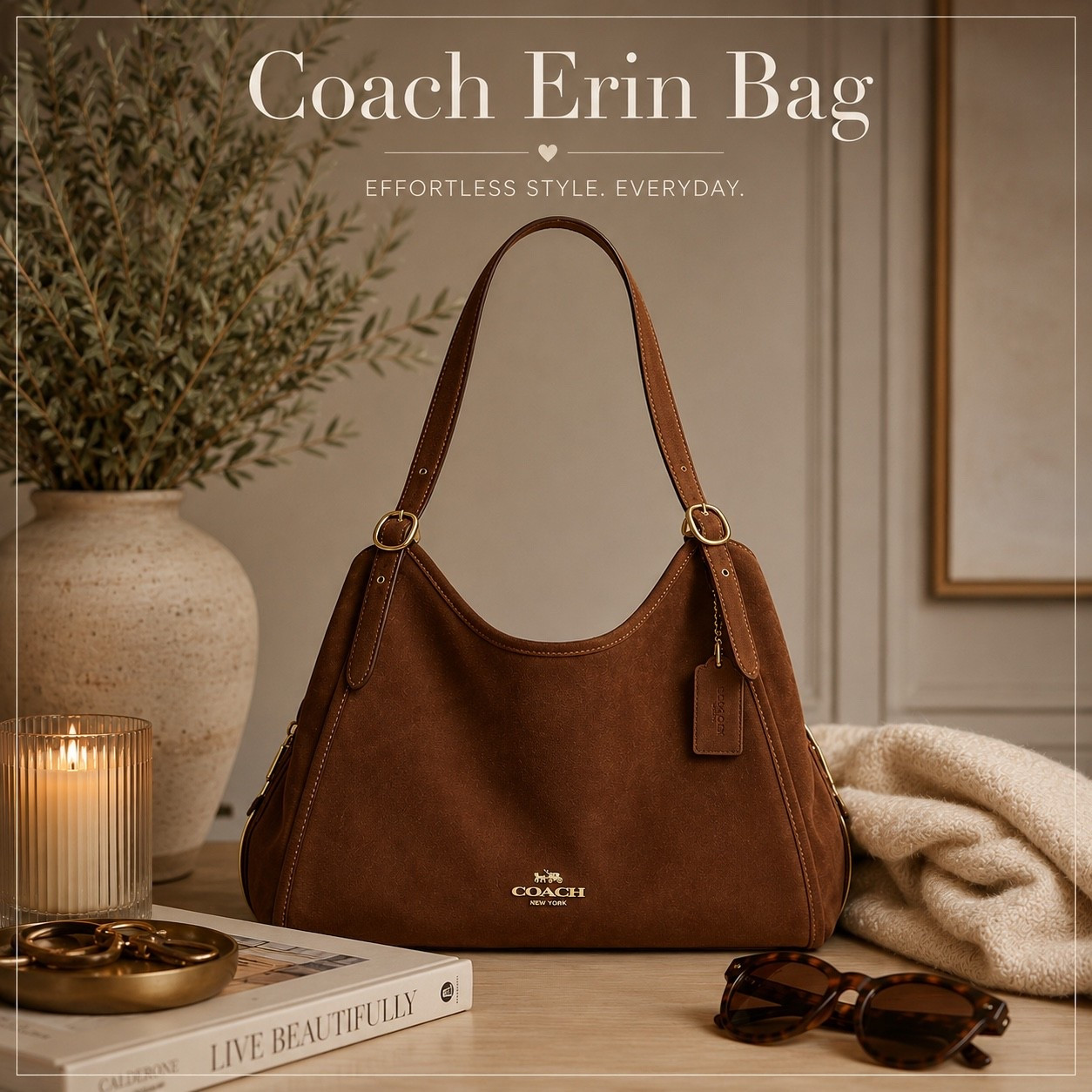 I snagged the Coach Erin bag in suede! It came back in stock, but I’m sure not for long!

#LTKgrwm #LTKSaleAlert #LTKmomlife