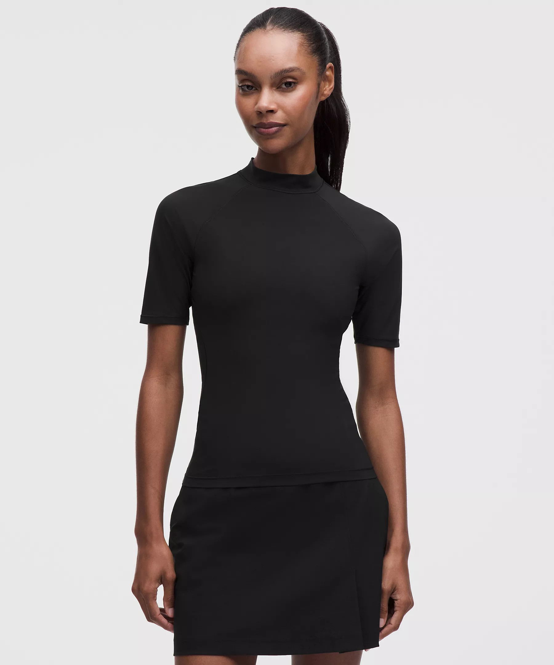 Lightweight Mockneck Short-Sleeve Shirt | Lululemon (US)