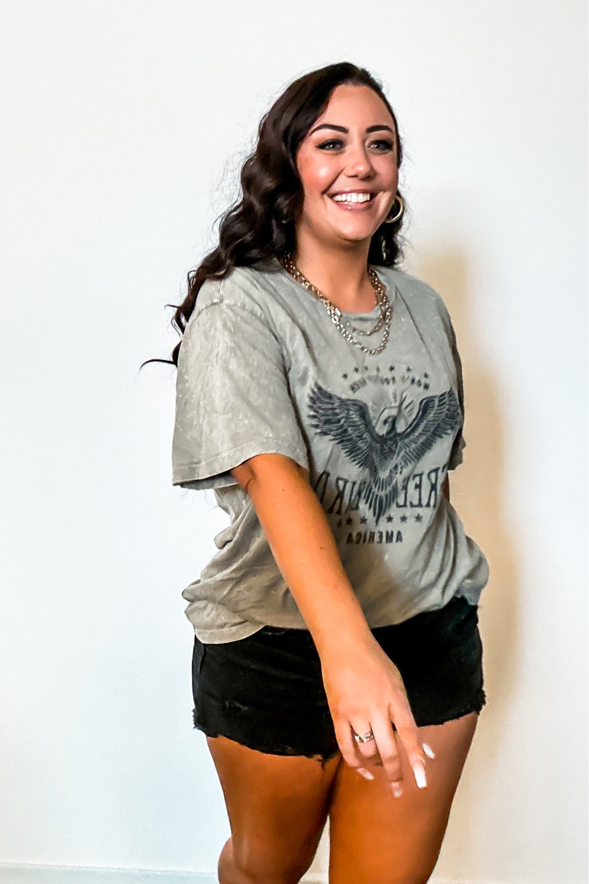 Curvy girl jean short 
Size 10 

#LTKcurves #LTKstyletip #LTKfit