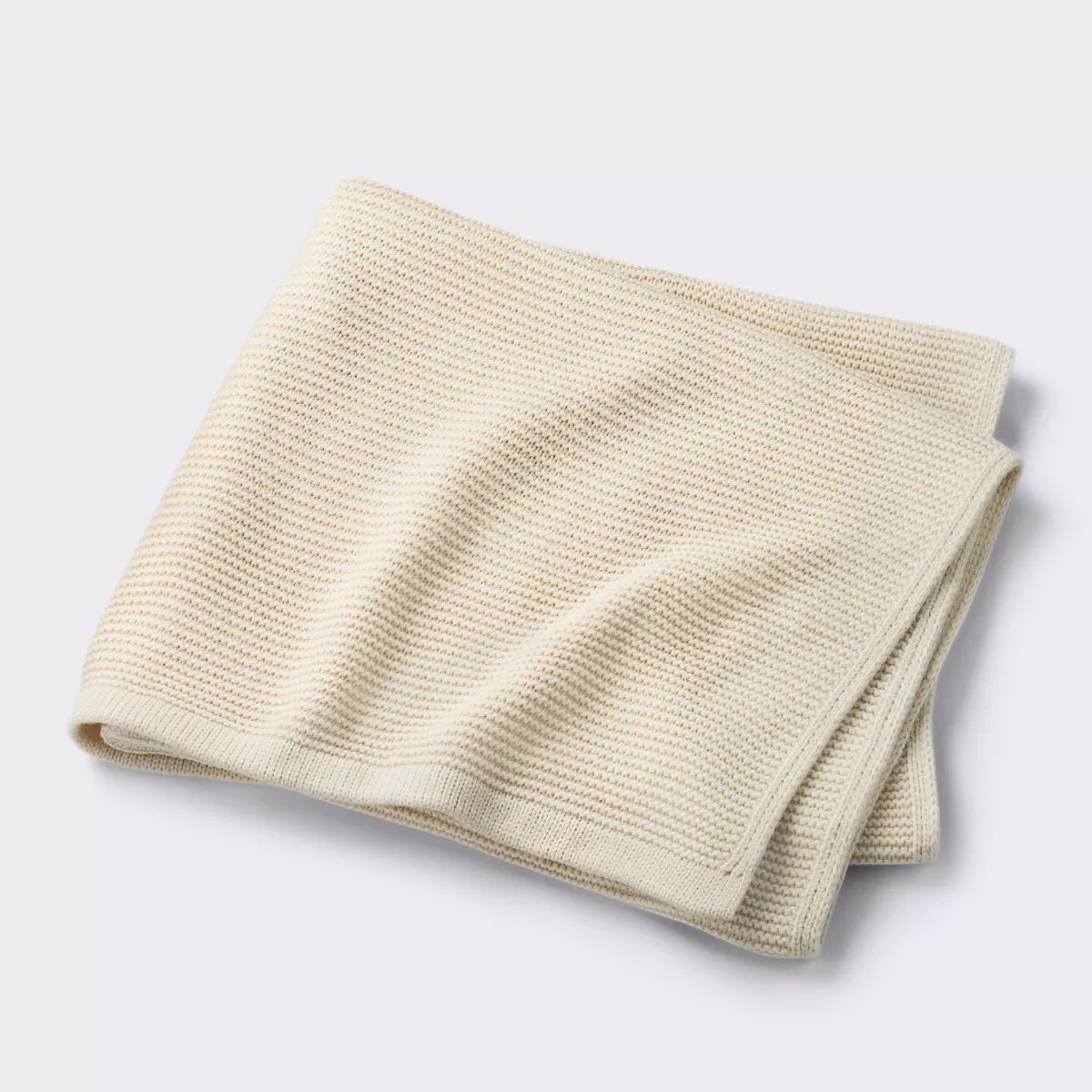 Knit Baby Blanket - Cream - Cloud Island™ | Target