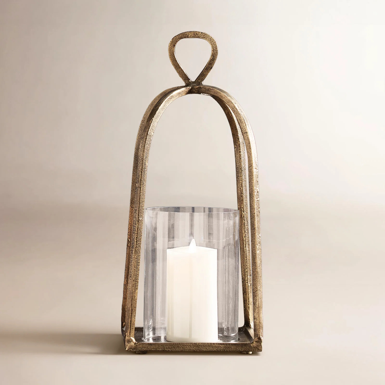 Saga Glass Tabletop Hurricane | Joss & Main