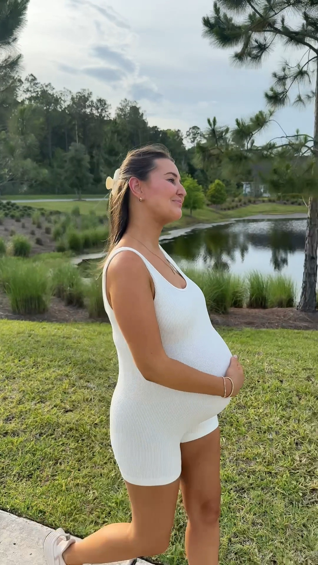 Bump friendly romper 😍

#LTKootd #LTKBump #LTKmomlife