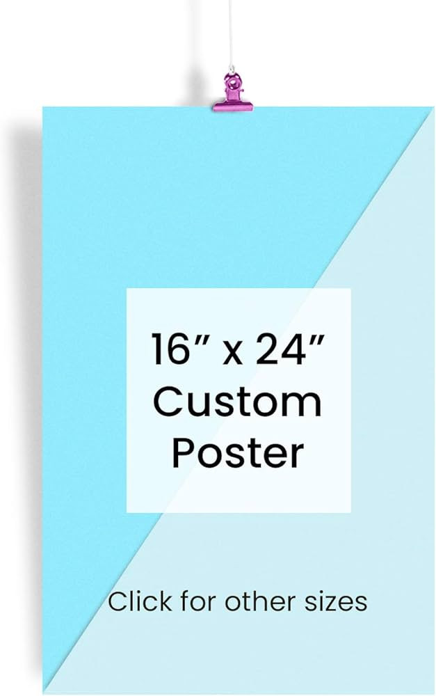 EzPosterPrints - Upload Your Image/Photo - Custom Personalized Photo to Poster Printing, Wall Art... | Amazon (US)