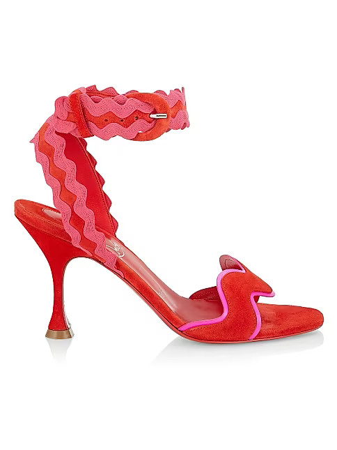 Corolobessa 85MM Leather Sculptural Sandals | Saks Fifth Avenue