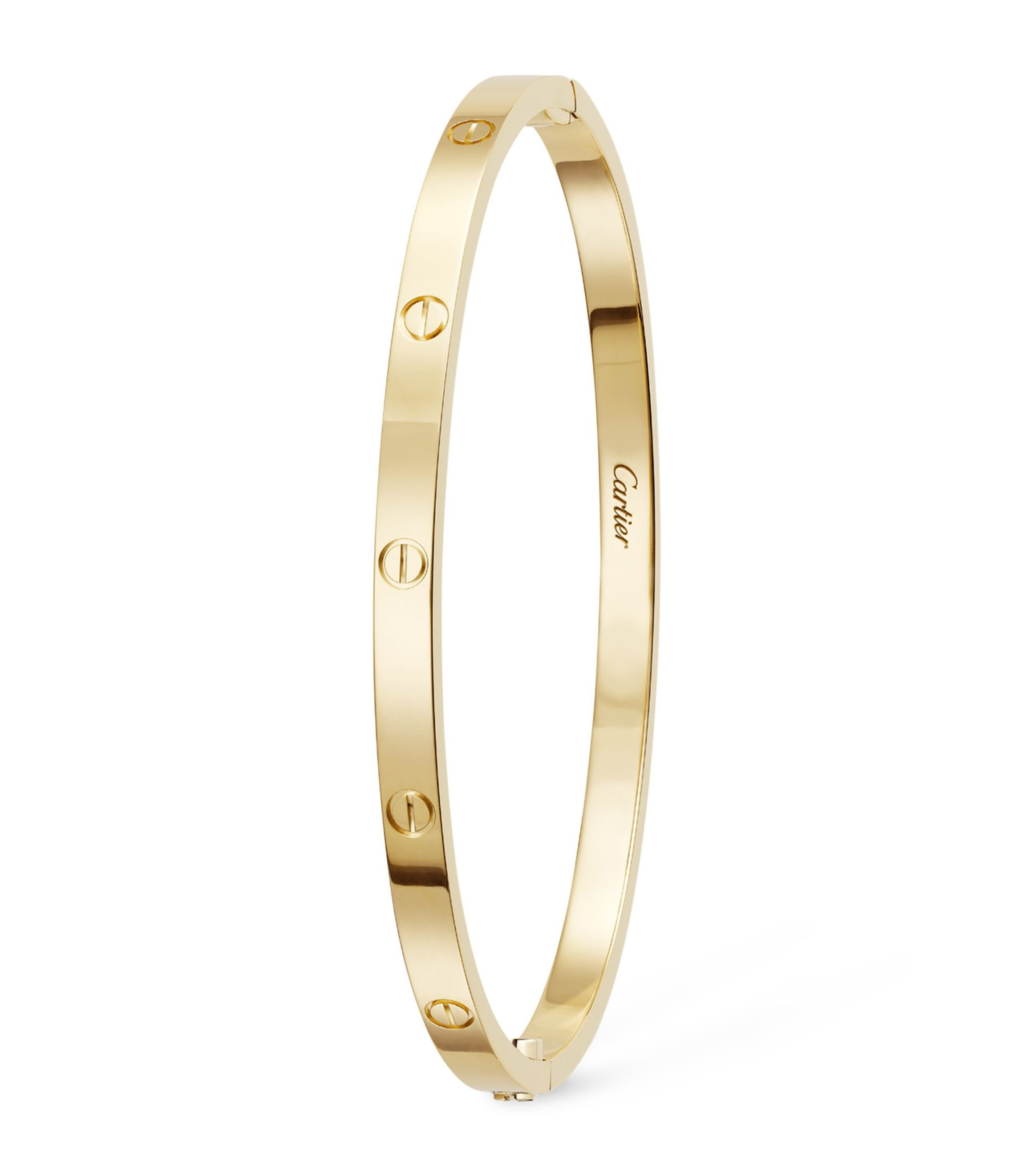 Small Yellow Gold LOVE Bracelet | Harrods