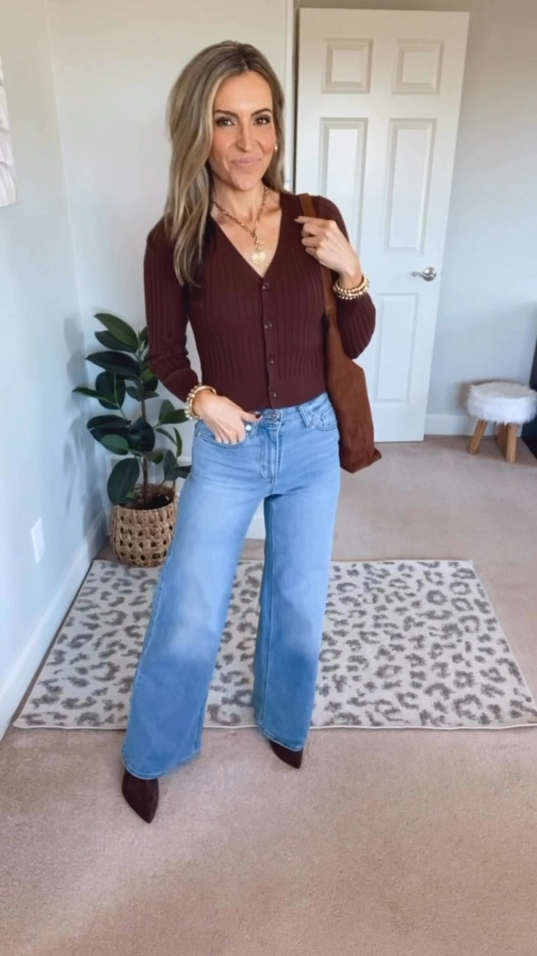 Target circle week is here! 🎯 these wide leg jeans are so on trend for fall & winter & on SALE! You will love this pair! Order TTS, or size up 1 if in between! 

#LTKStyleTip #LTKSaleAlert #LTKFindsUnder50