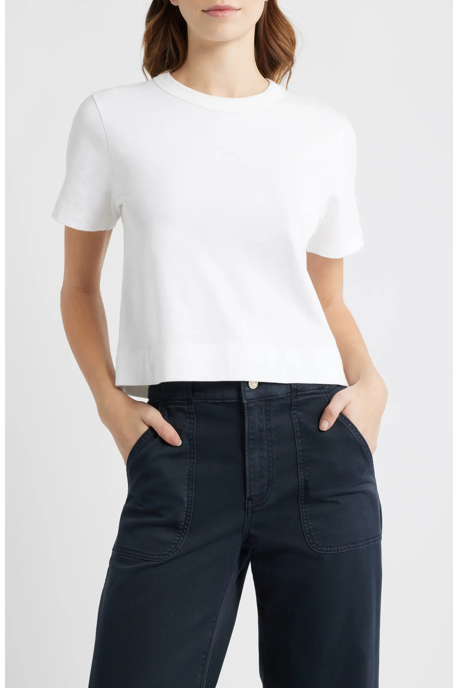 The Boxy Crop T-Shirt (Women) | Nordstrom | Nordstrom