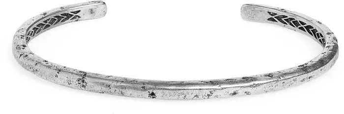 Distressed Silver Cuff Bracelet | Nordstrom
