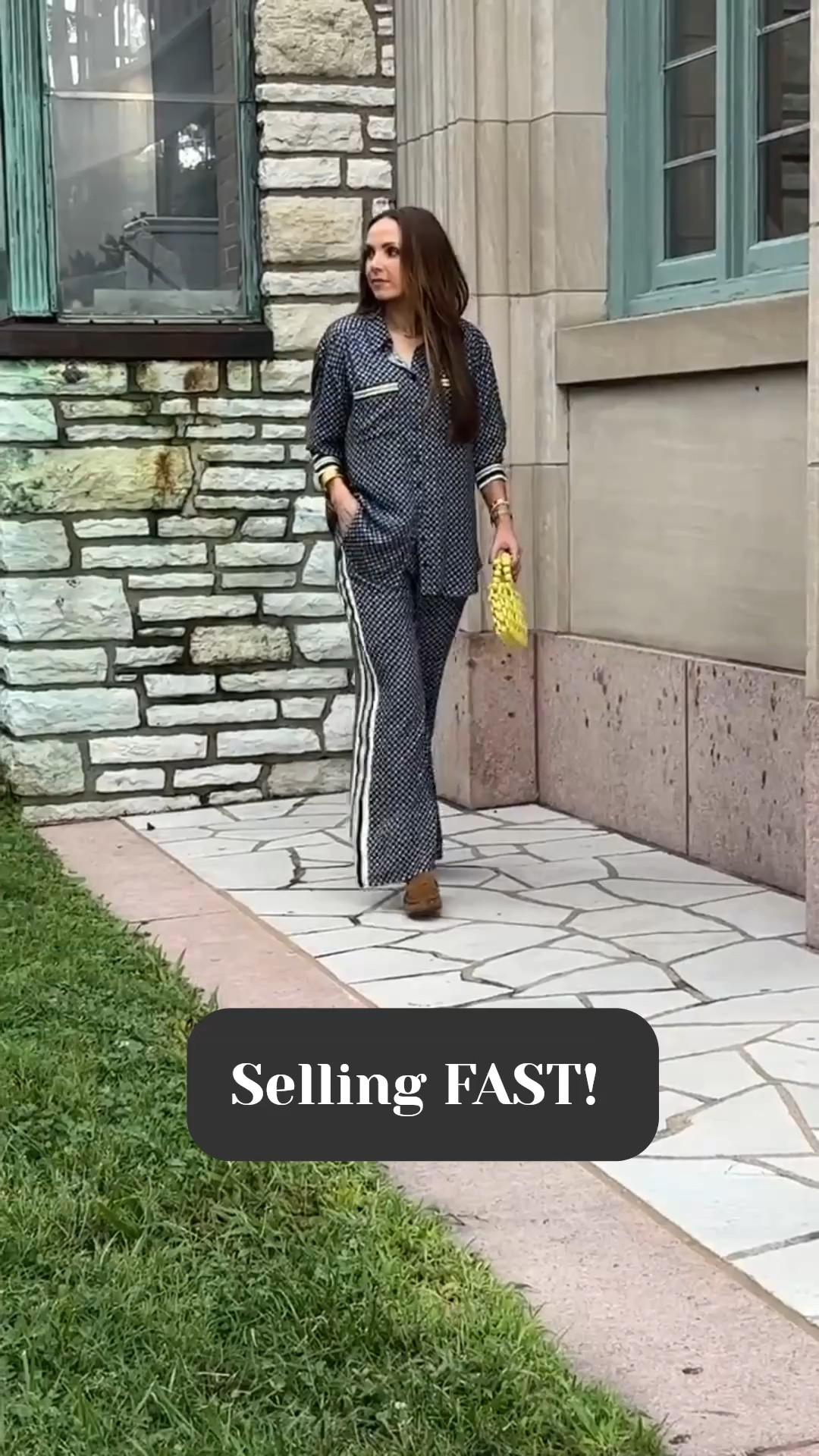 @Anthropologie matching set! You all have loved this and pants are selling fast, grab them while you can!

#LTKgrwm