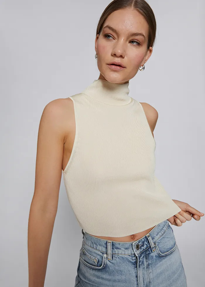 Sleeveless Knit Crop Top | & Other Stories (EU + UK)
