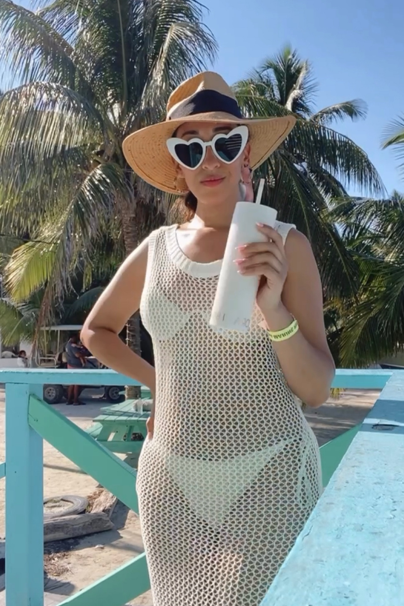 Beach bachelorette white coverup and bikini. 

#LTKtravel #LTKswim #LTKwedding