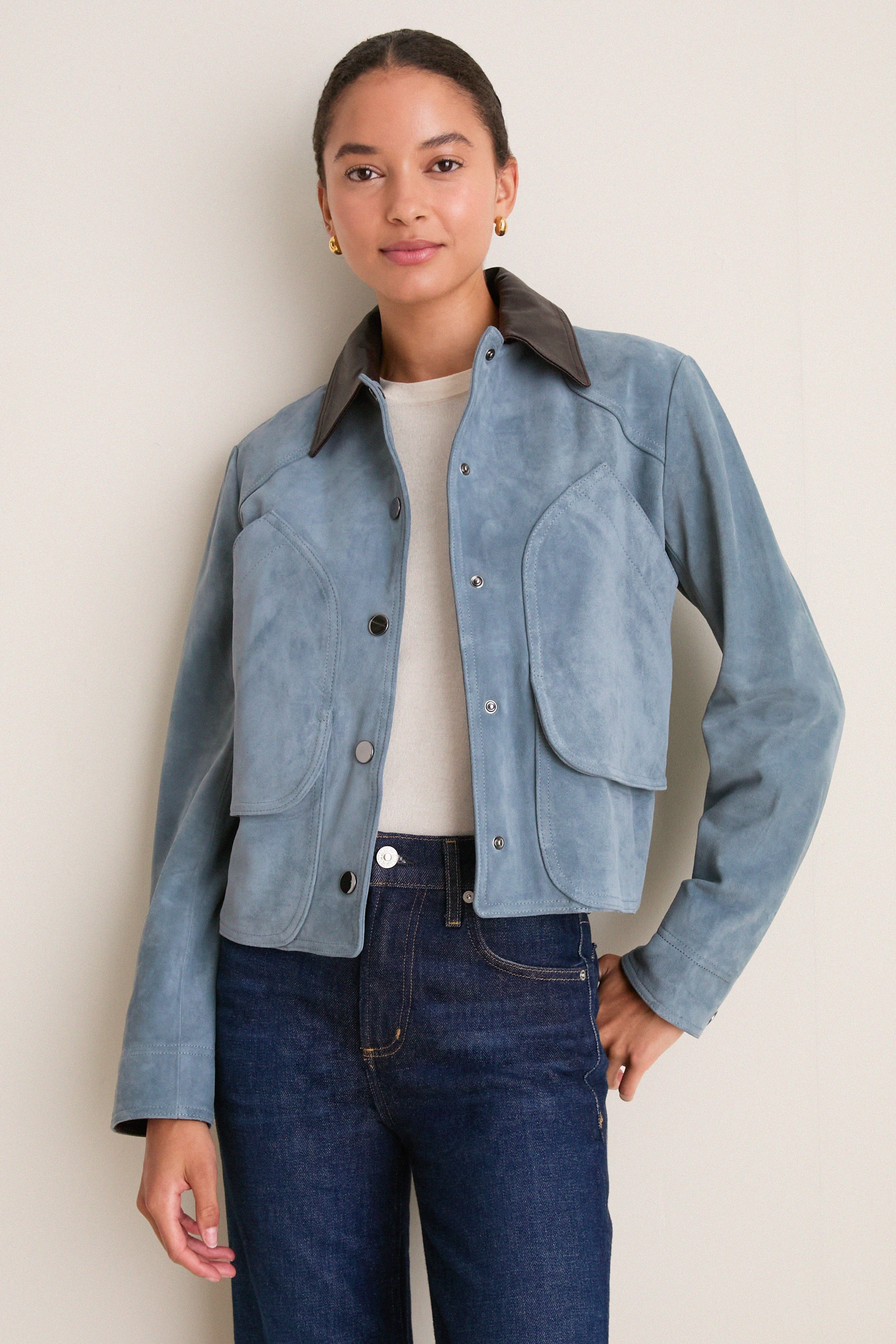Blue Steel Walters Cropped Barn Jacket | Tuckernuck (US)