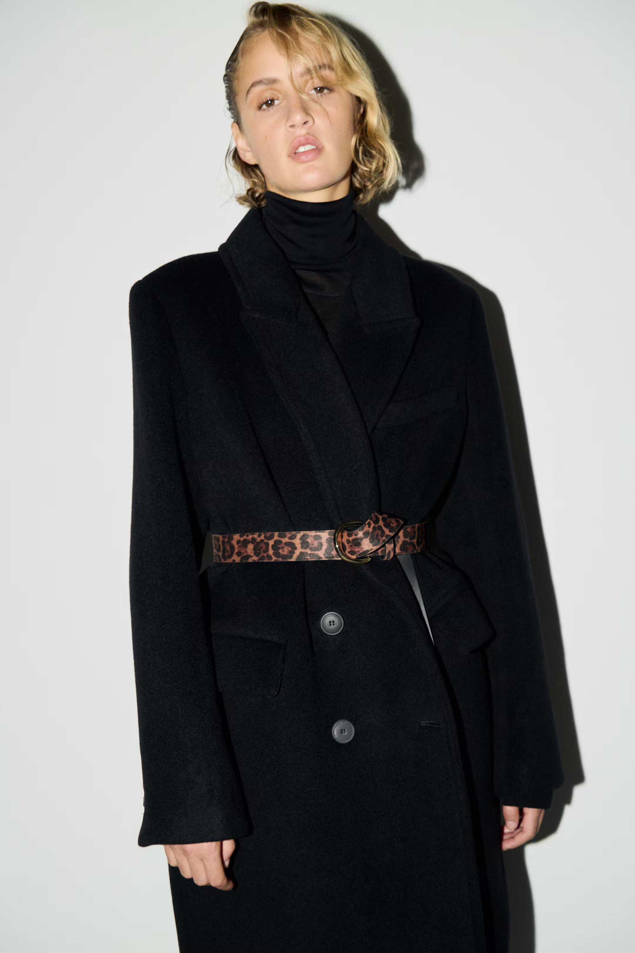 Belt - Brown/Leopard print - Ladies | H&M GB | H&M (UK, MY, IN, SG, PH, TW, HK)