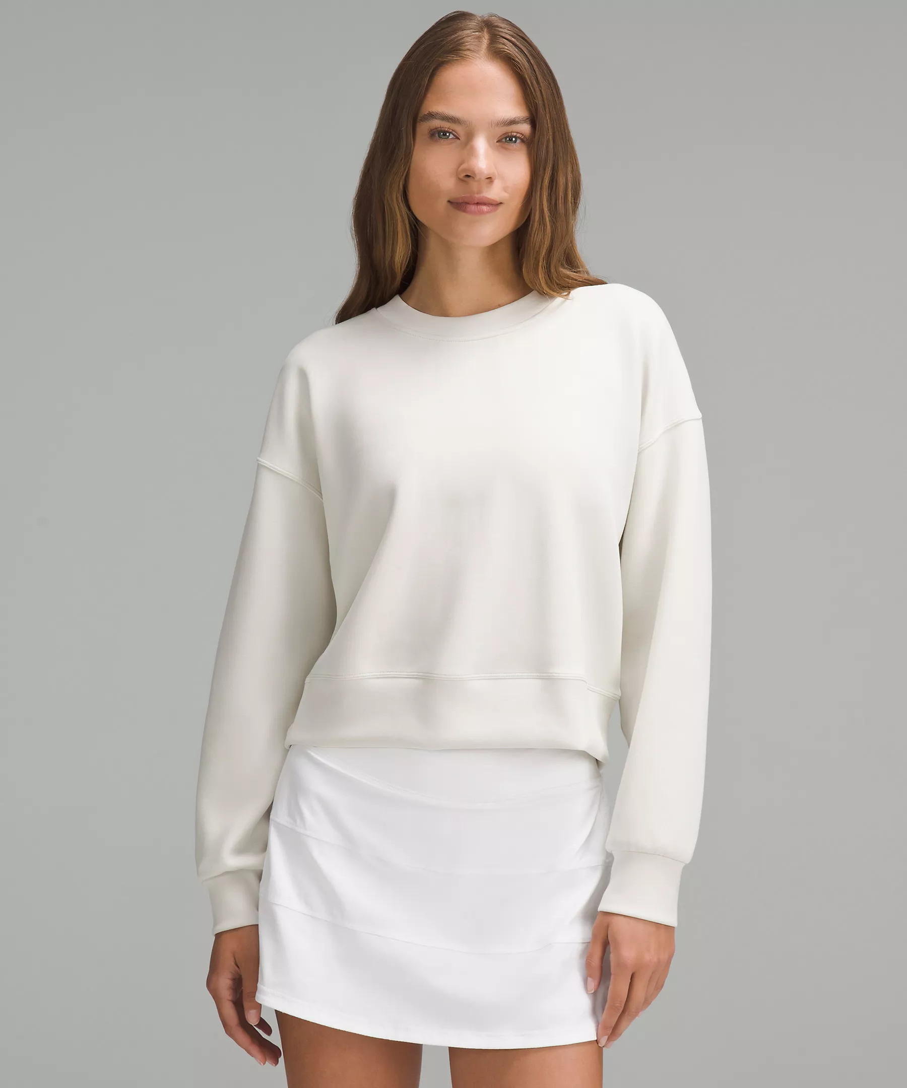 Softstreme Perfectly Oversized Cropped Crew | Women's Hoodies & Sweatshirts | lululemon | Lululemon (US)