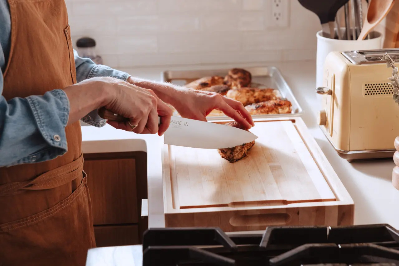 8 Inch Chef Knife | Full Tang |  Made In | Made In Cookware